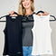 The Lucy Tank – Ultra Soft Viscose Blend Fitted Tank - Basics