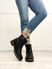 Corkys Fall in Love Faux Leather Short Boot in BLACK OIL