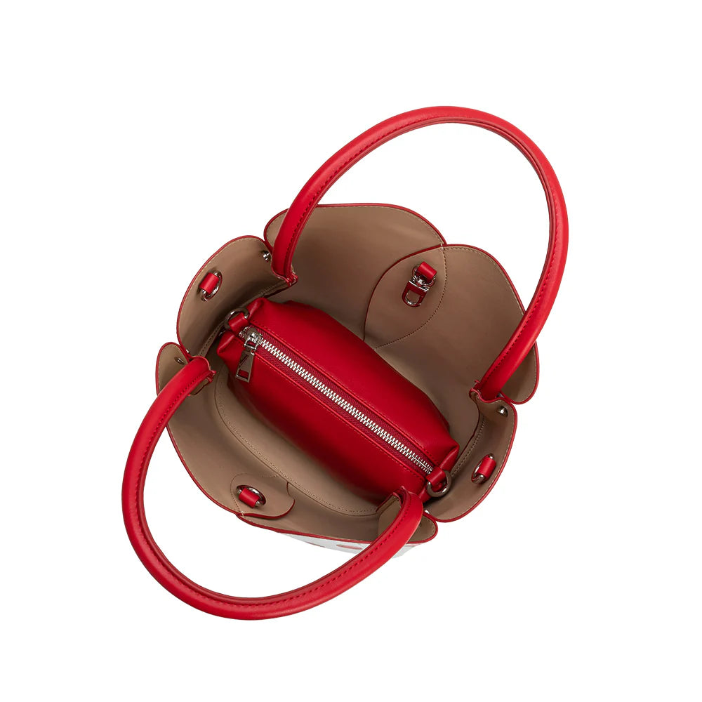 Tulip Recycled Vegan Top Handle Bag