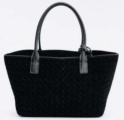 The Midnight Market Woven Tote