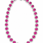 Alicia Hot Pink Bezel  Wristlet