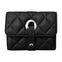 Quilted Leather Small Wallet