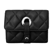 Quilted Leather Small Wallet
