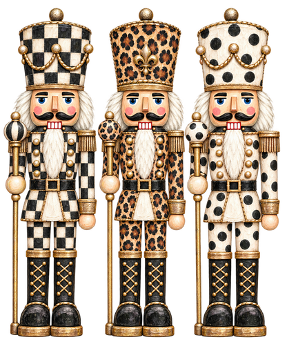 Mineral Wash Custom Painted 3 Nutcracker Graphic
