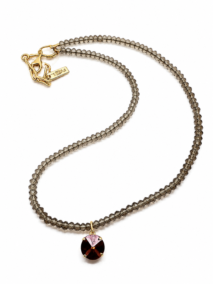 Tova Paige Necklace in Chocolate