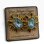 Hidden Gem Aquamarine Earring