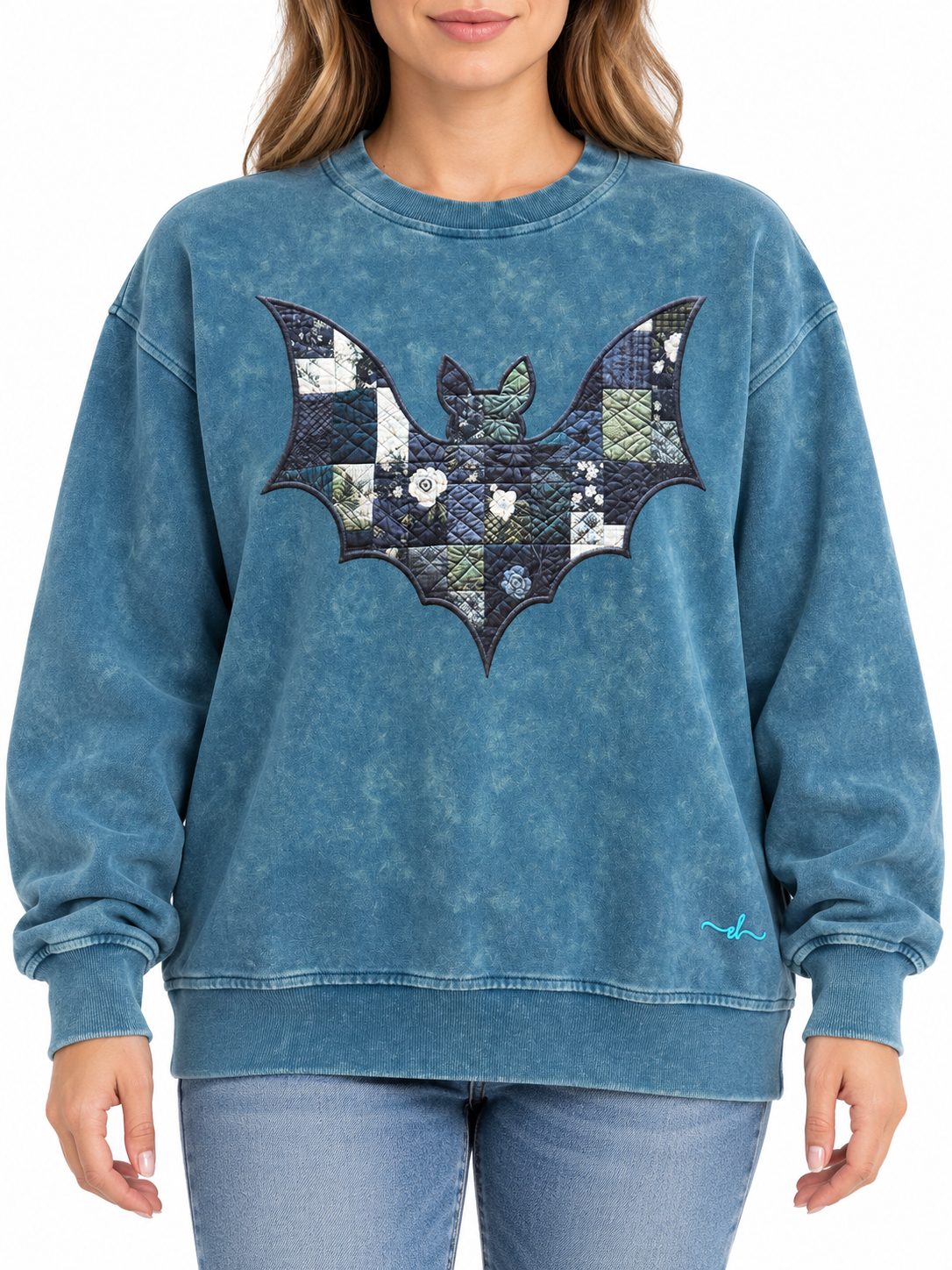 Quilted Bat ELB Custom Graphic Sweatshirt