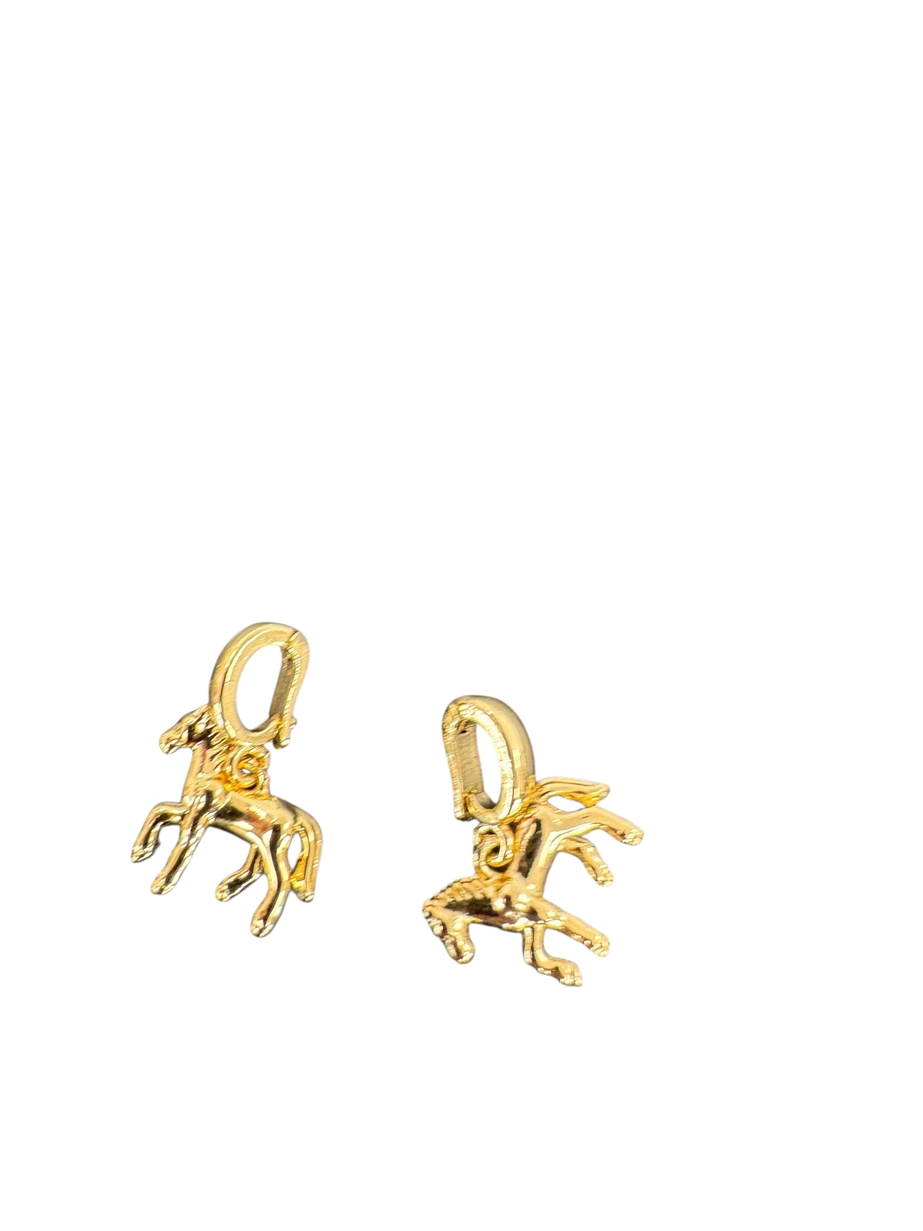 Gold Horse Detachable Charm