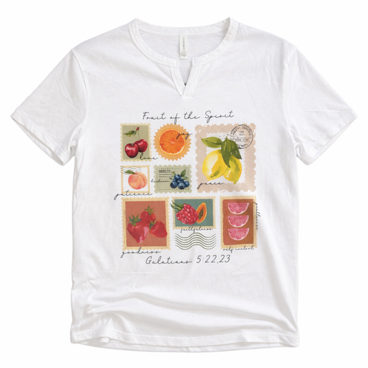 Fruit Of The Spirit Stamps Graphic Tee