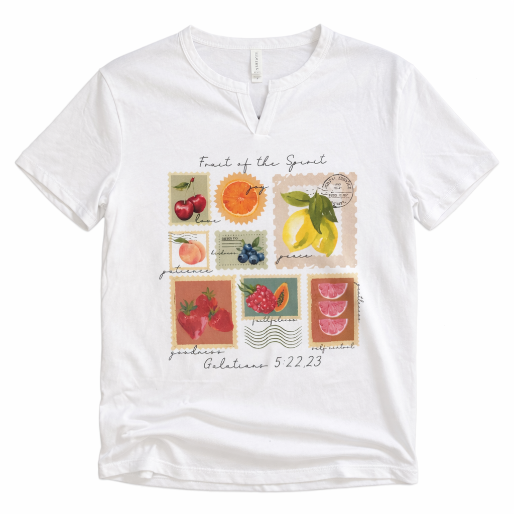 Fruit Of The Spirit Stamps Graphic Tee