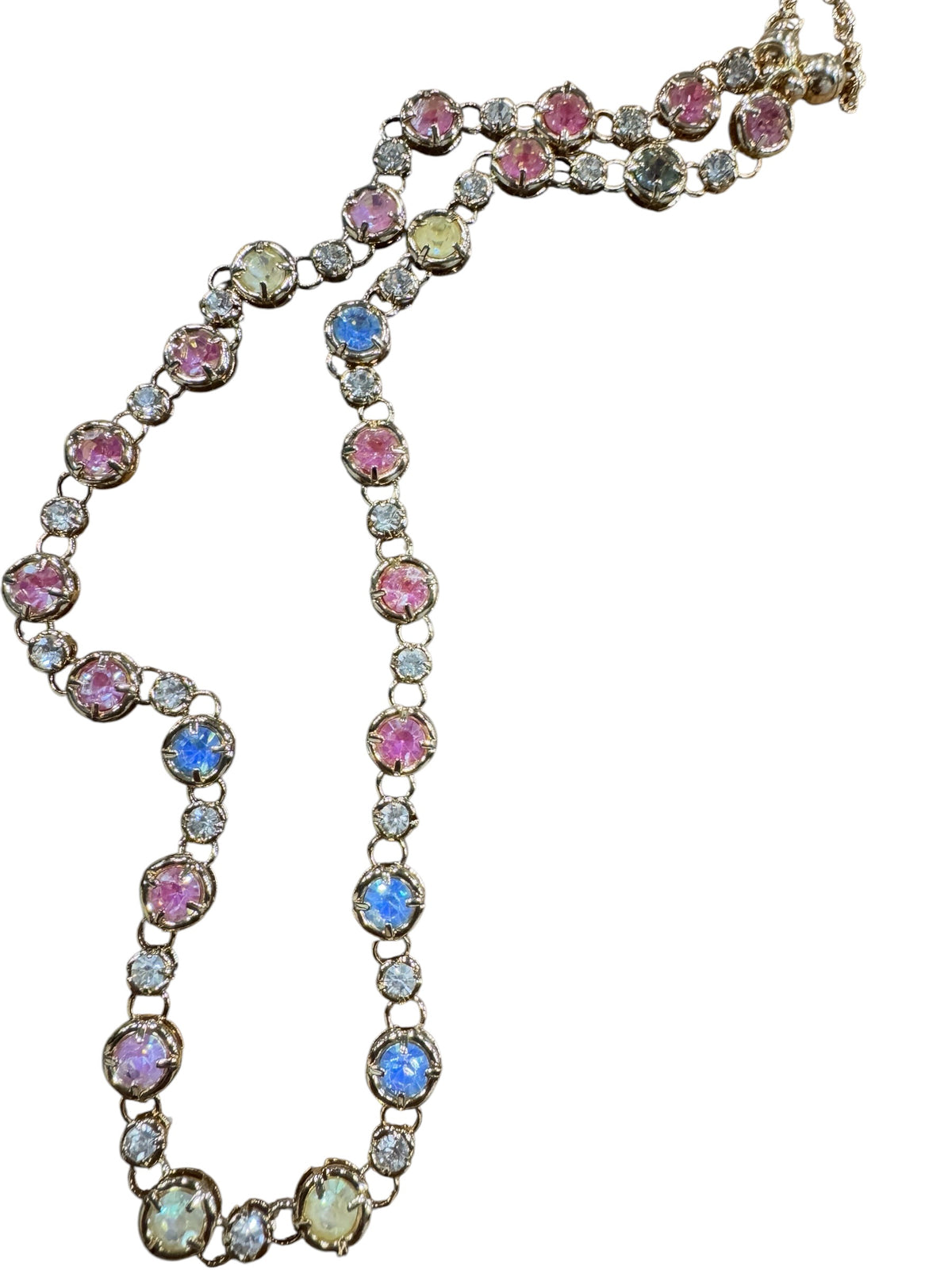 Addison Necklace with Bezel
