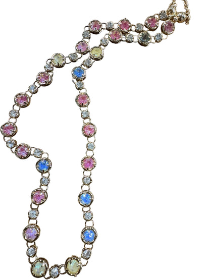 Addison Necklace with Bezel