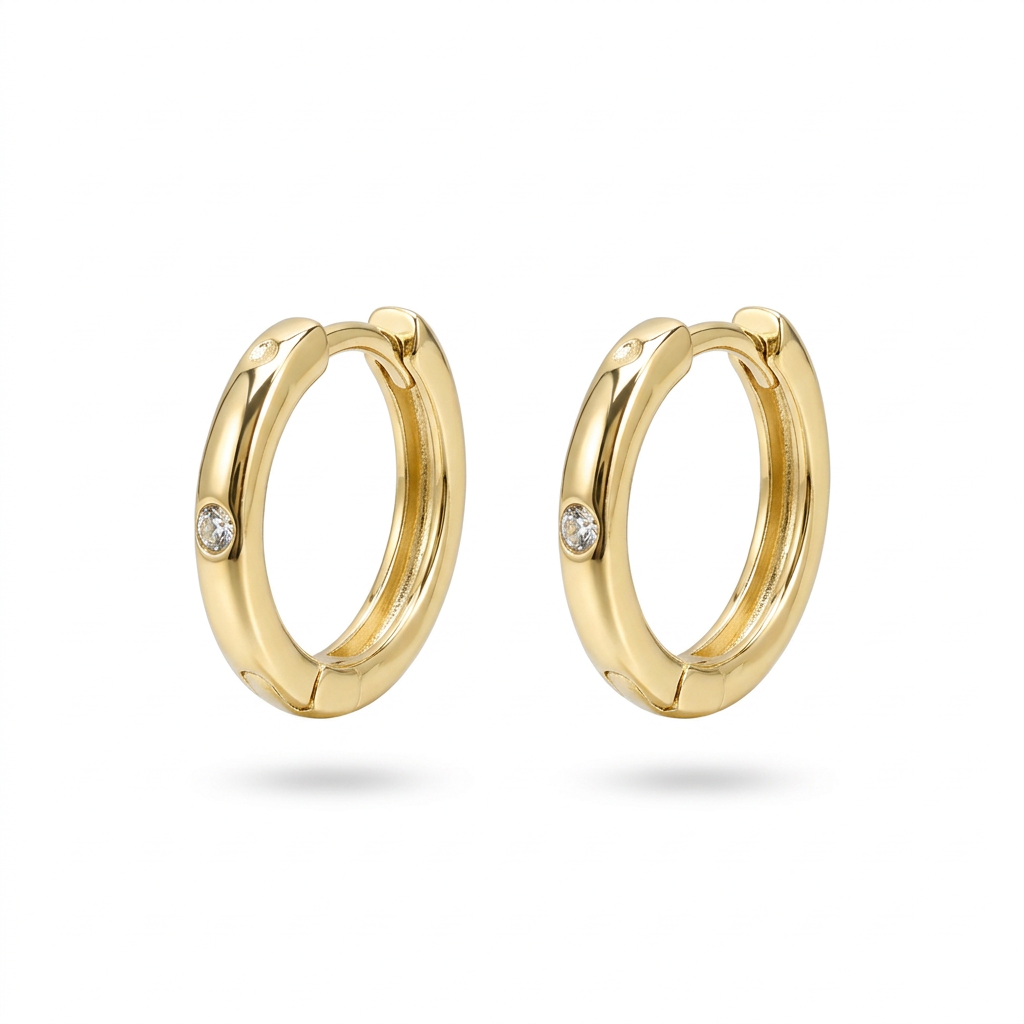 Mini Eternal Hoop Earring
