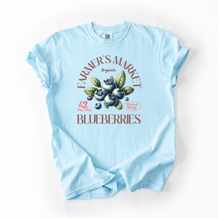 Organic Blueberries Graphic Tee