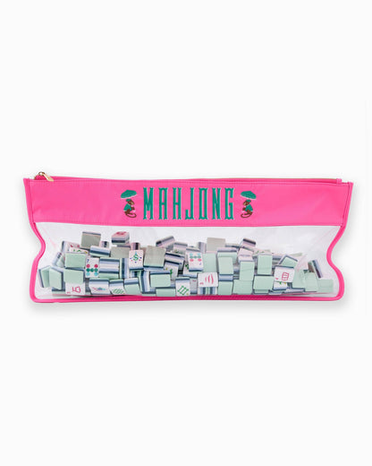 Oh My Mahjong - Pink Monkey Mahjong Bag