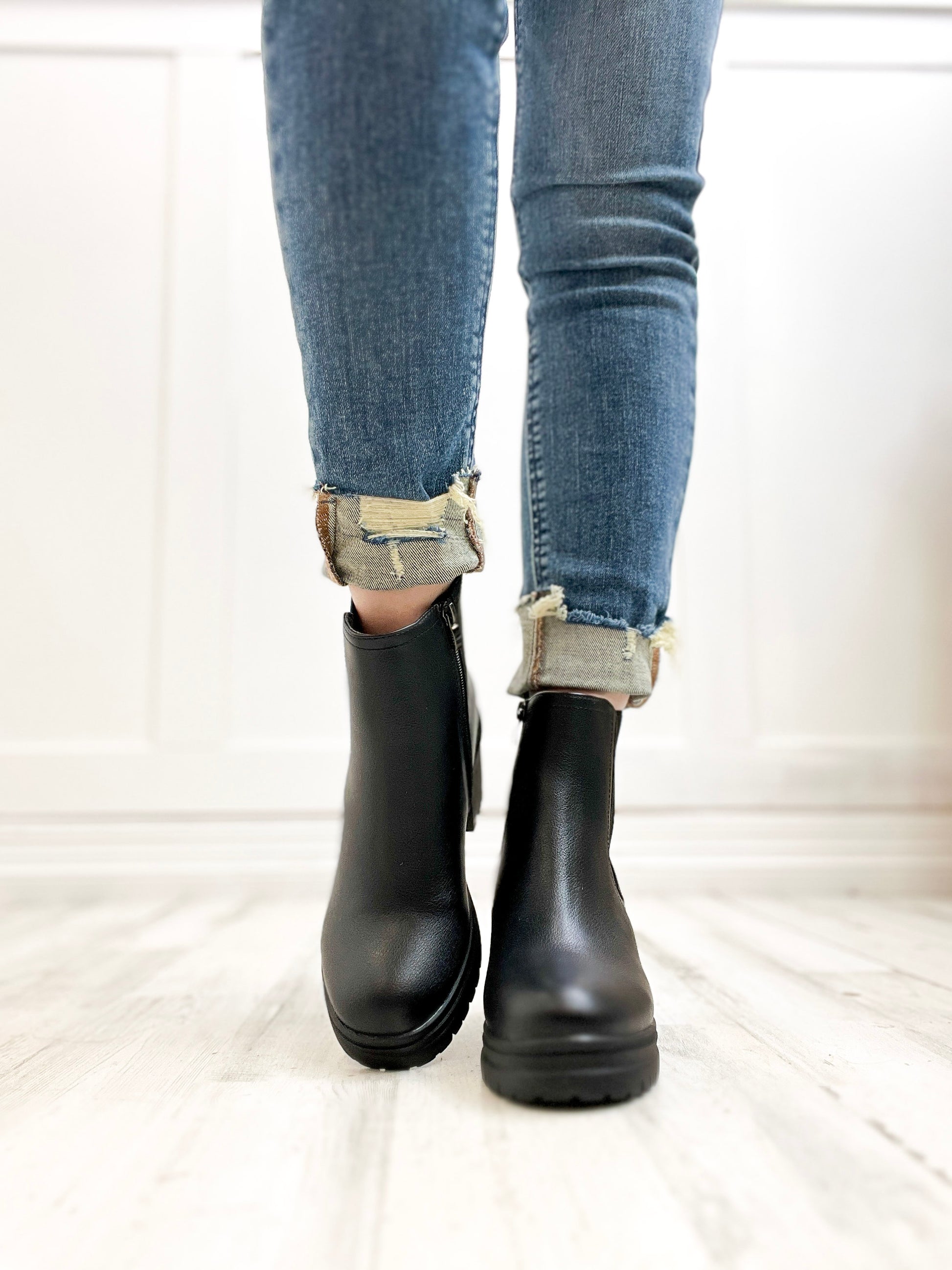 Corkys Trust Issues Booties in Black