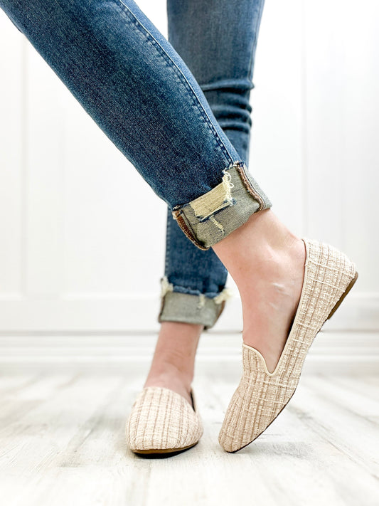 Corkys Goody 2 Shoes Ballet Flats In Sand Tweed