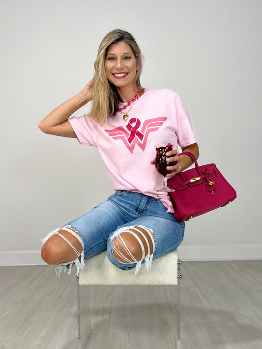Pink Ribbon Wonder Woman