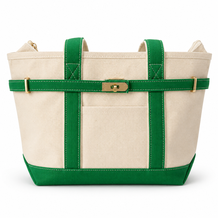 Waterproof Canvas Boat Bag - Kelly Green