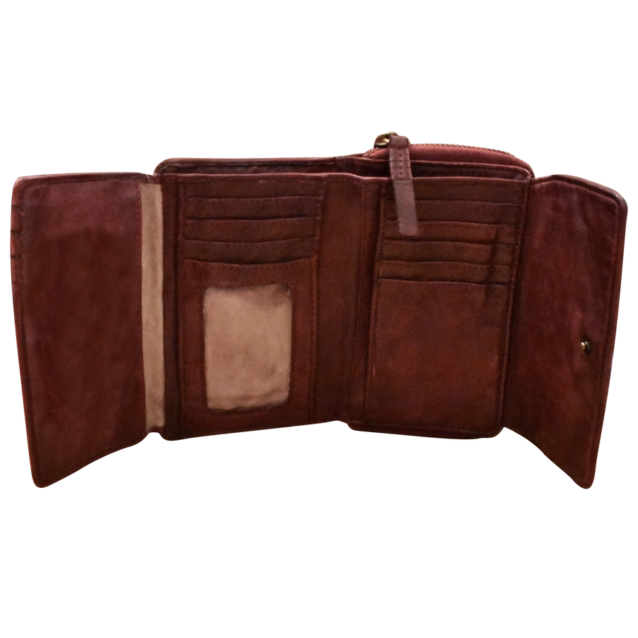 Leather Medium Fold Wallet