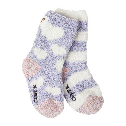 Mouse Creek Cozy w/ Grippers 12-24 Mos Heart Srtip