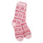 Winter Crew OS Fair Isle Pink