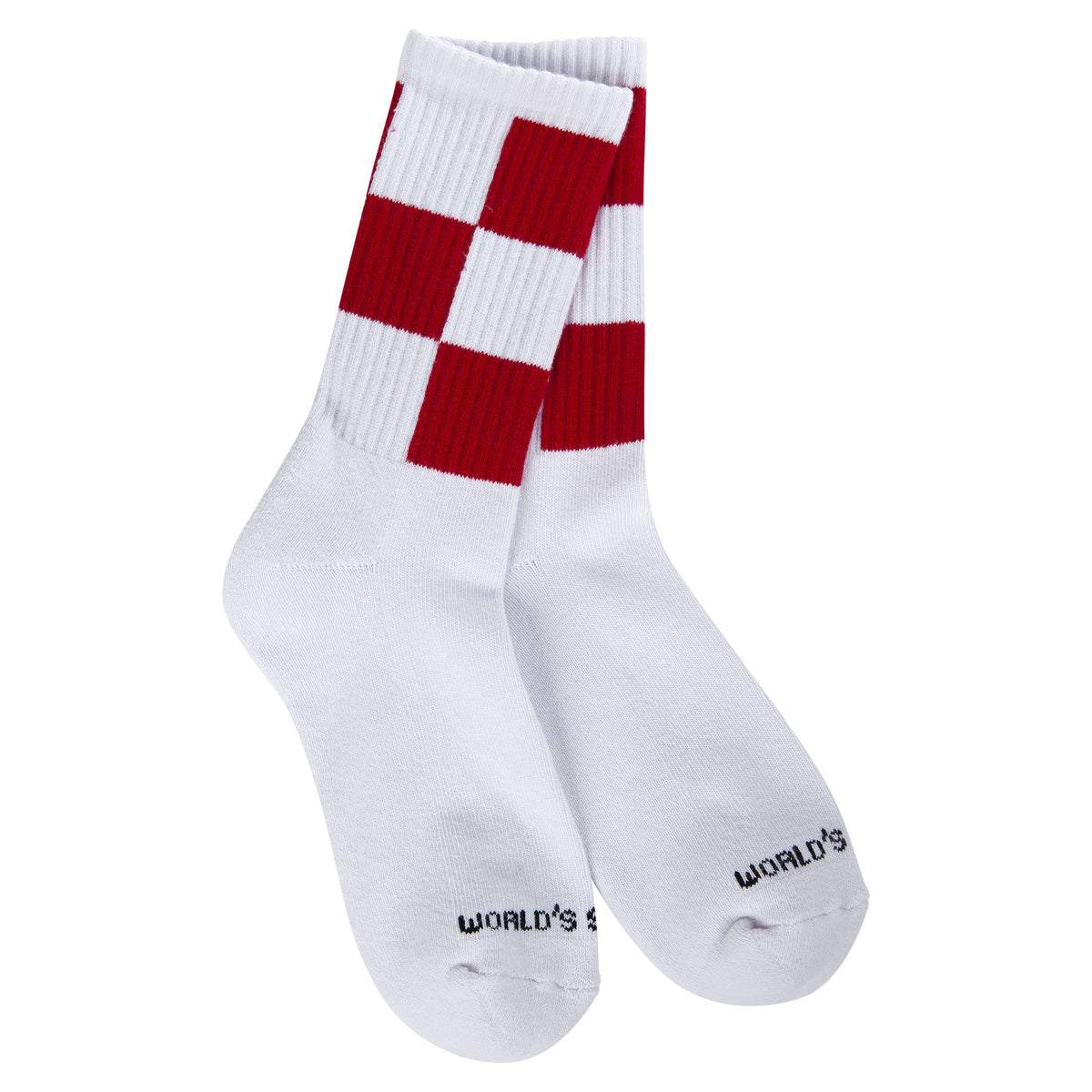 Sport Mini Crew OS Checkered Red