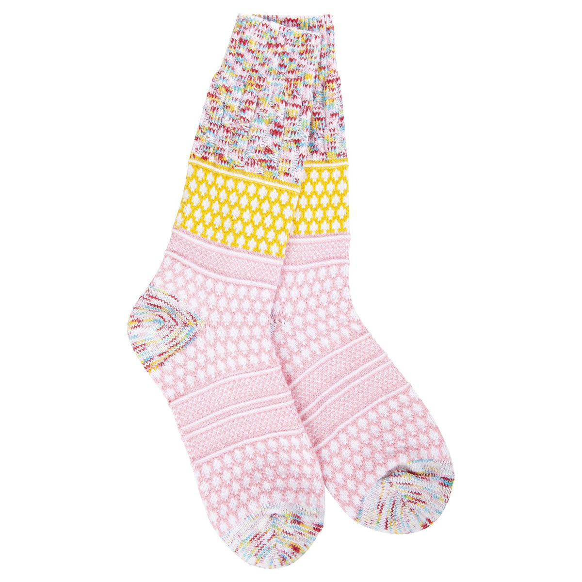 Gallery Textured Crew OS Whimsical Multi