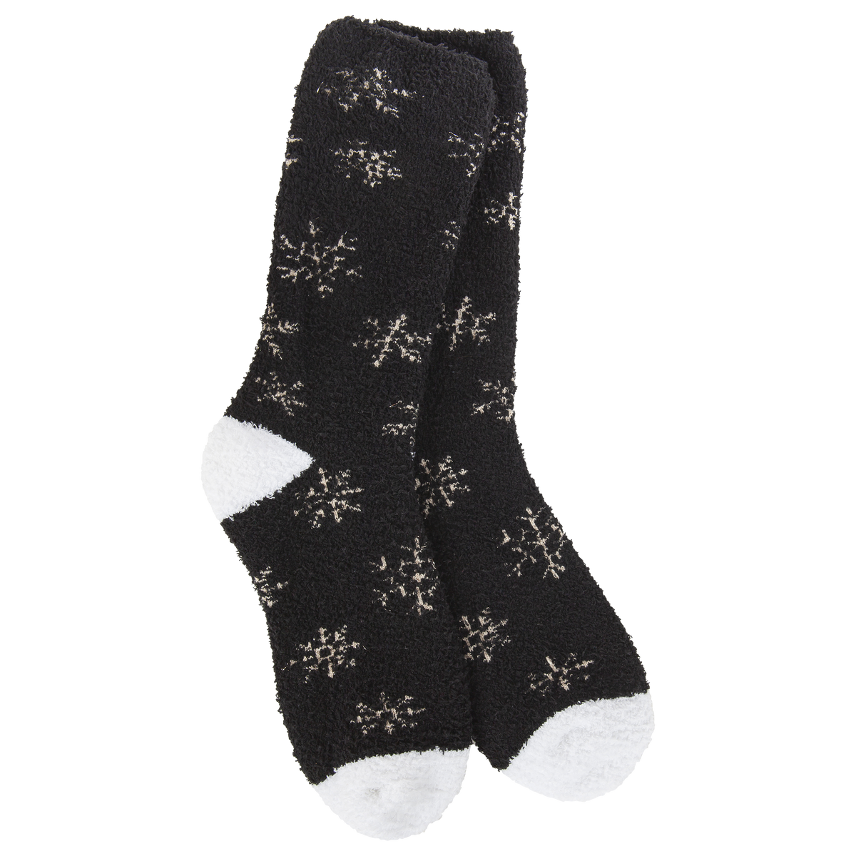 Winter Shimmer Crew OS Black