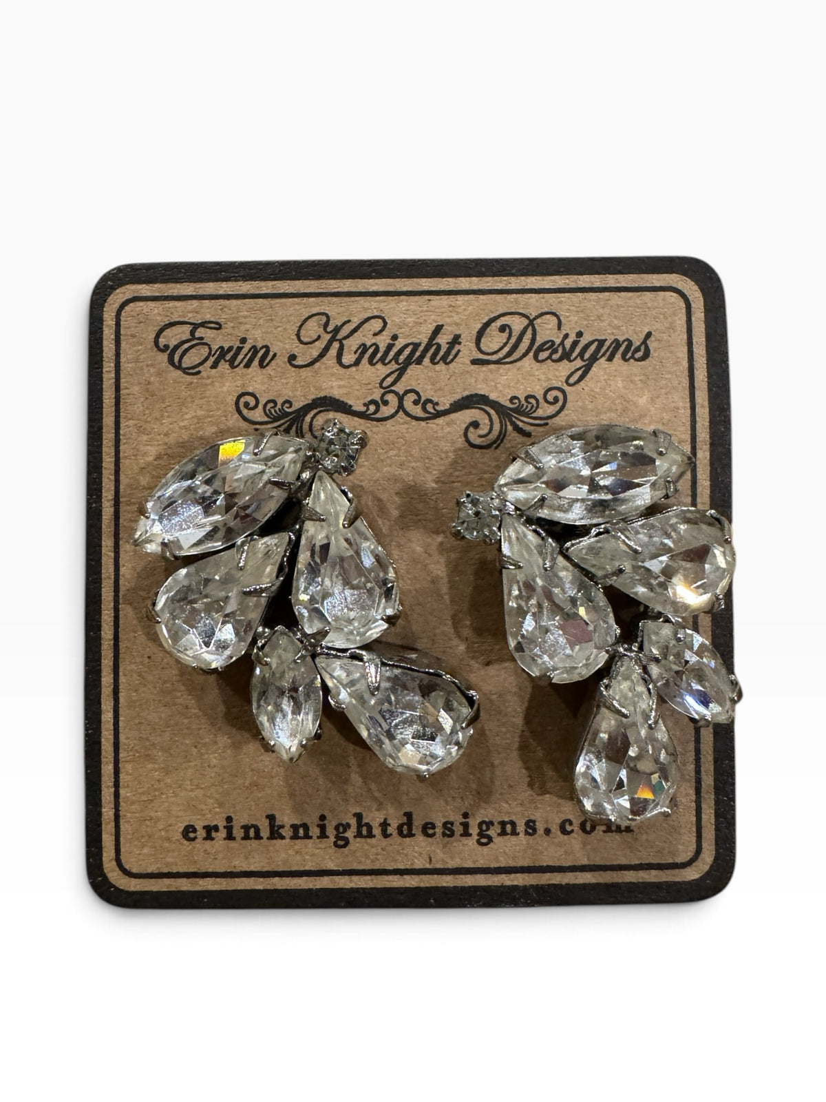 Whispered Elegance Earring in Crystal