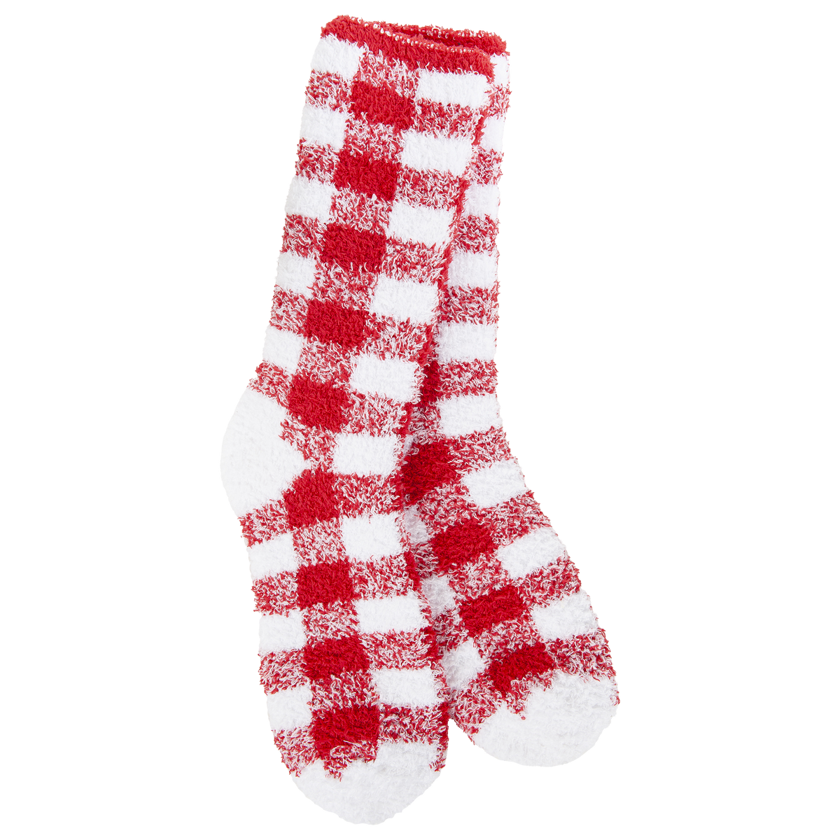 Knit Pickin Fireside Crew OS Crimson/White