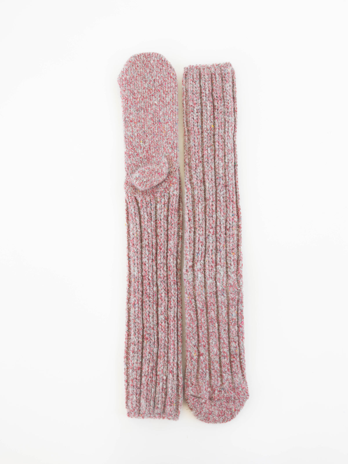 Sweater Slouch Crew OS Red Confetti