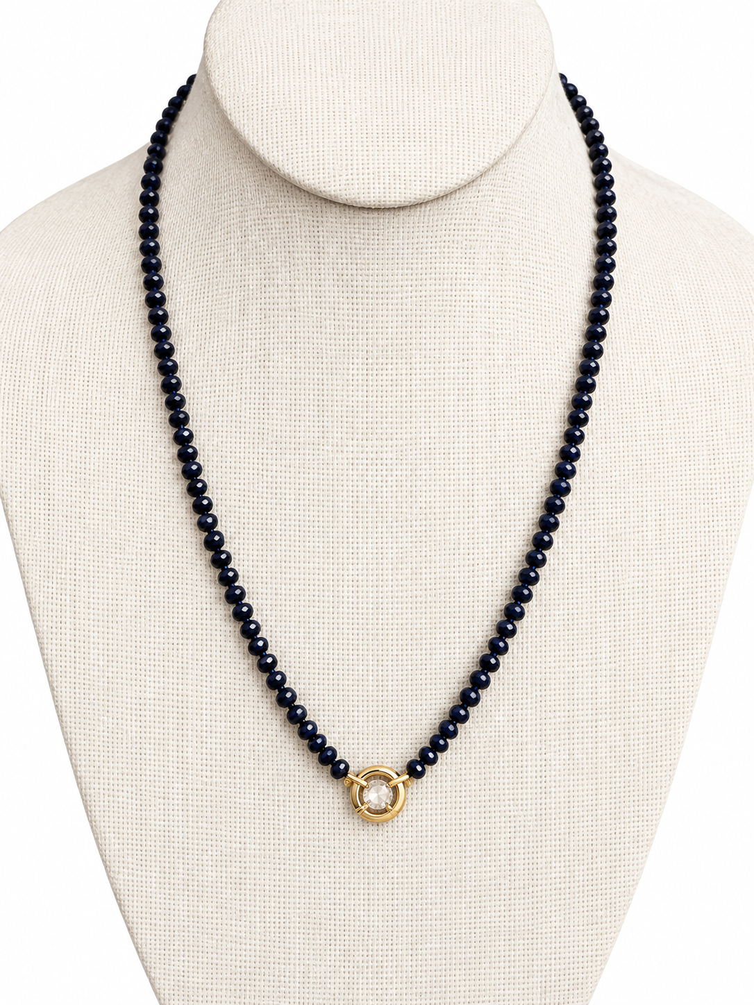 Midnight Black Size 18" length Necklace
