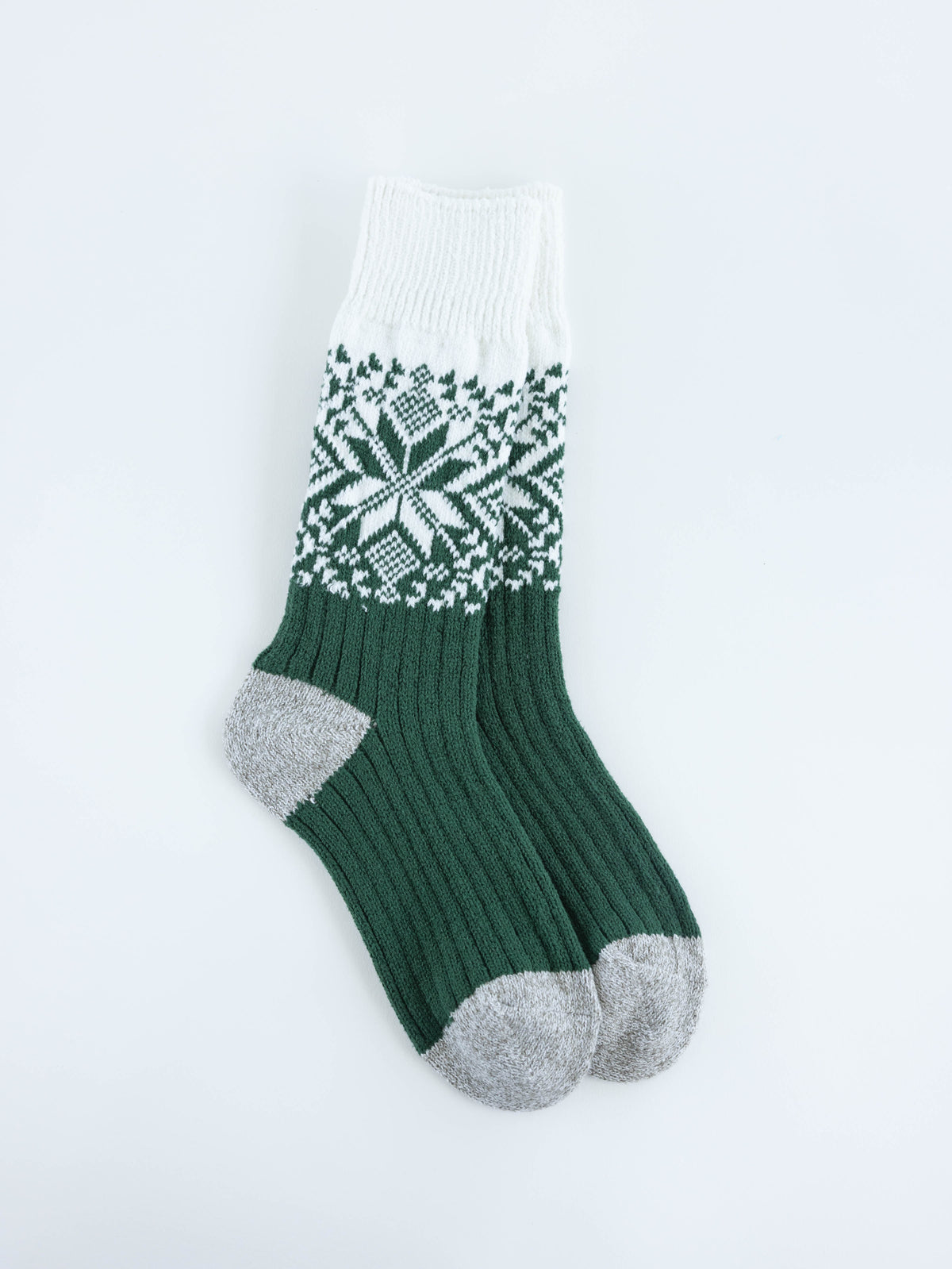 Holiday Crew OS Green Ivory