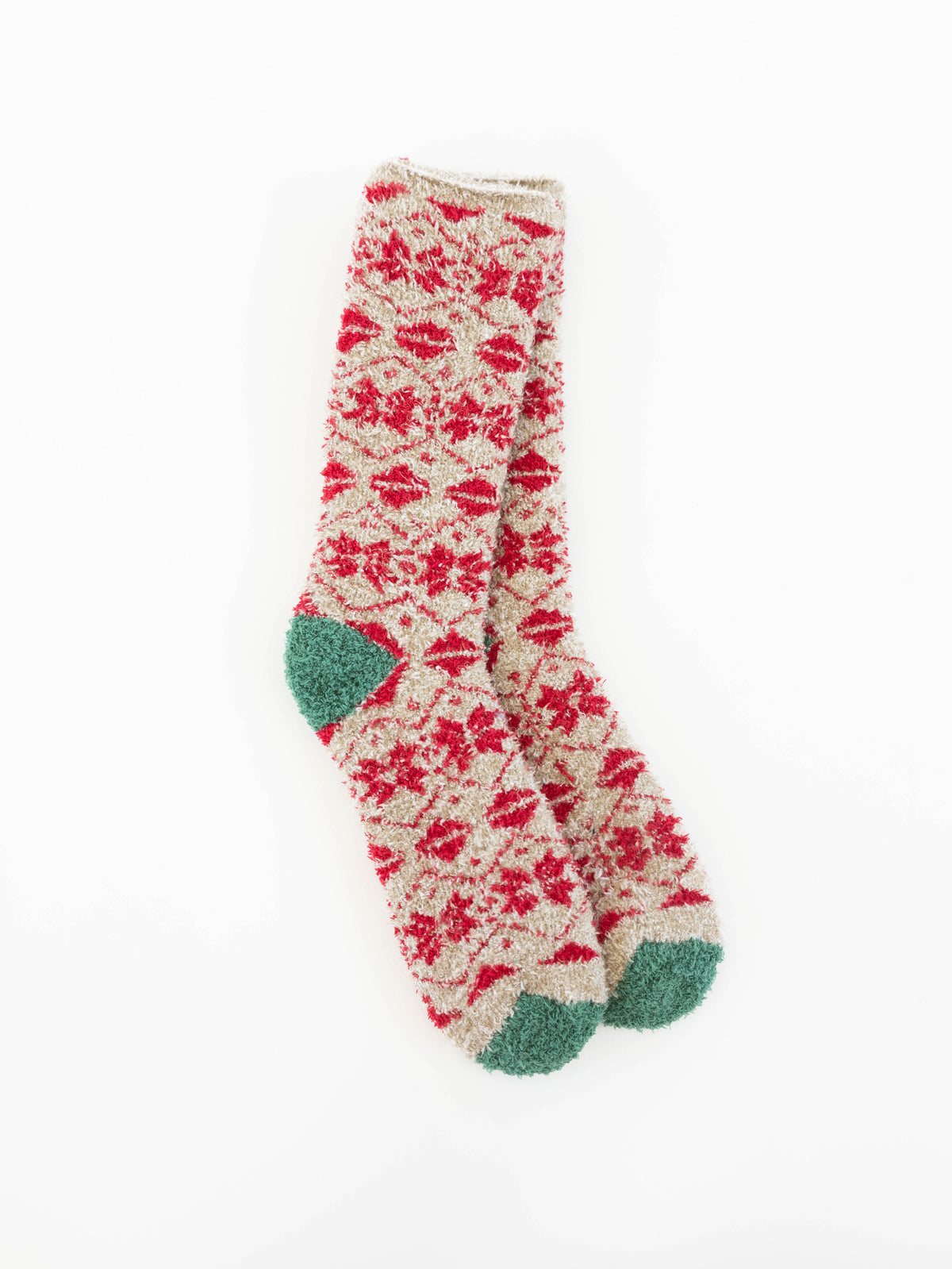 Fireside Cozy Crew OS Holiday Fair Isle