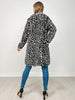 Leopard Print Soft Faux Fur Overcoat