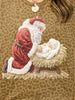 Yarn Santa and Baby Jesus Graphic Tee