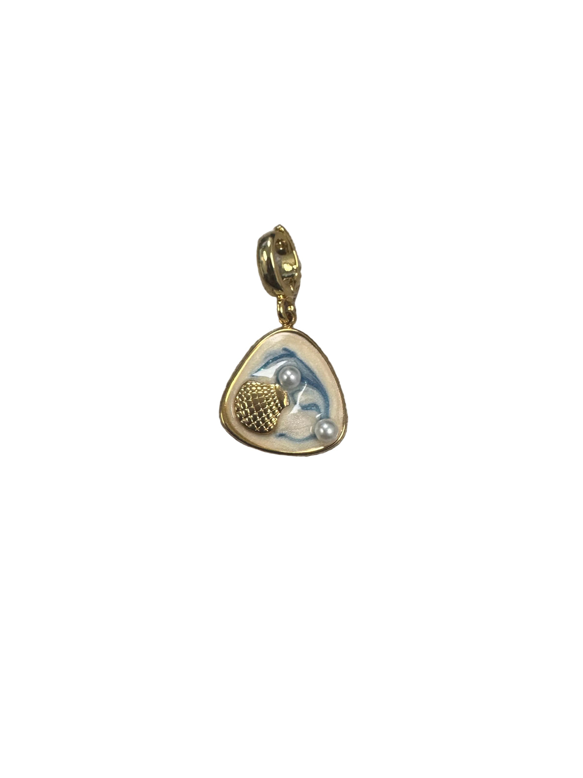 Nautical Enamel Pearl Charms