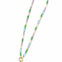 Fall is Here Beads Necklace 16" length, 6mm beads