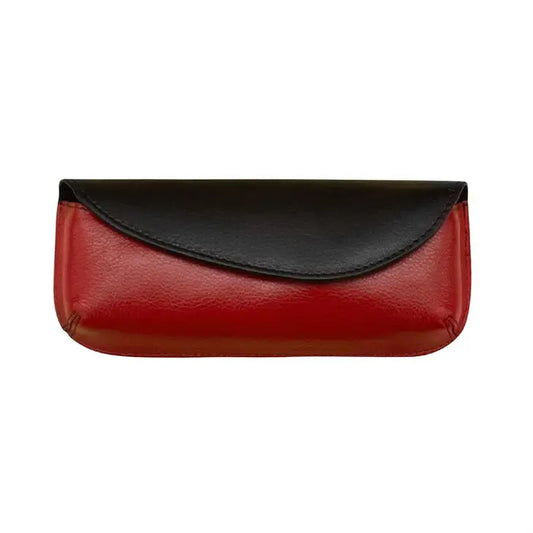 Leather Eyeglass Case W/Magnet Closure