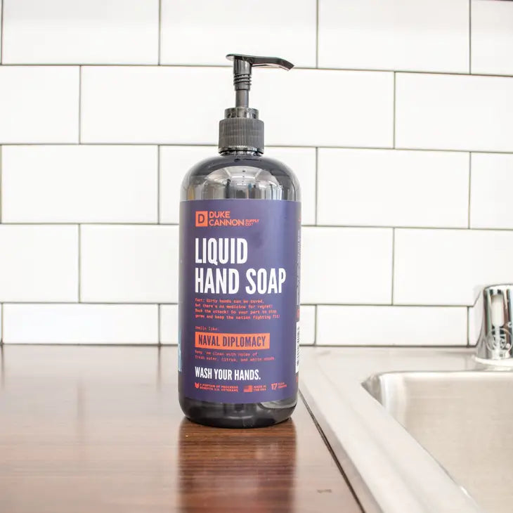 Duke Cannon Naval Diplomacy Liquid Hand Soap