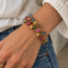 The Poppy Crystal Cluster Bracelet