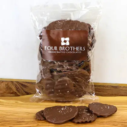 Four Brothers Milk Chocolate Chip Covered Potato Chips