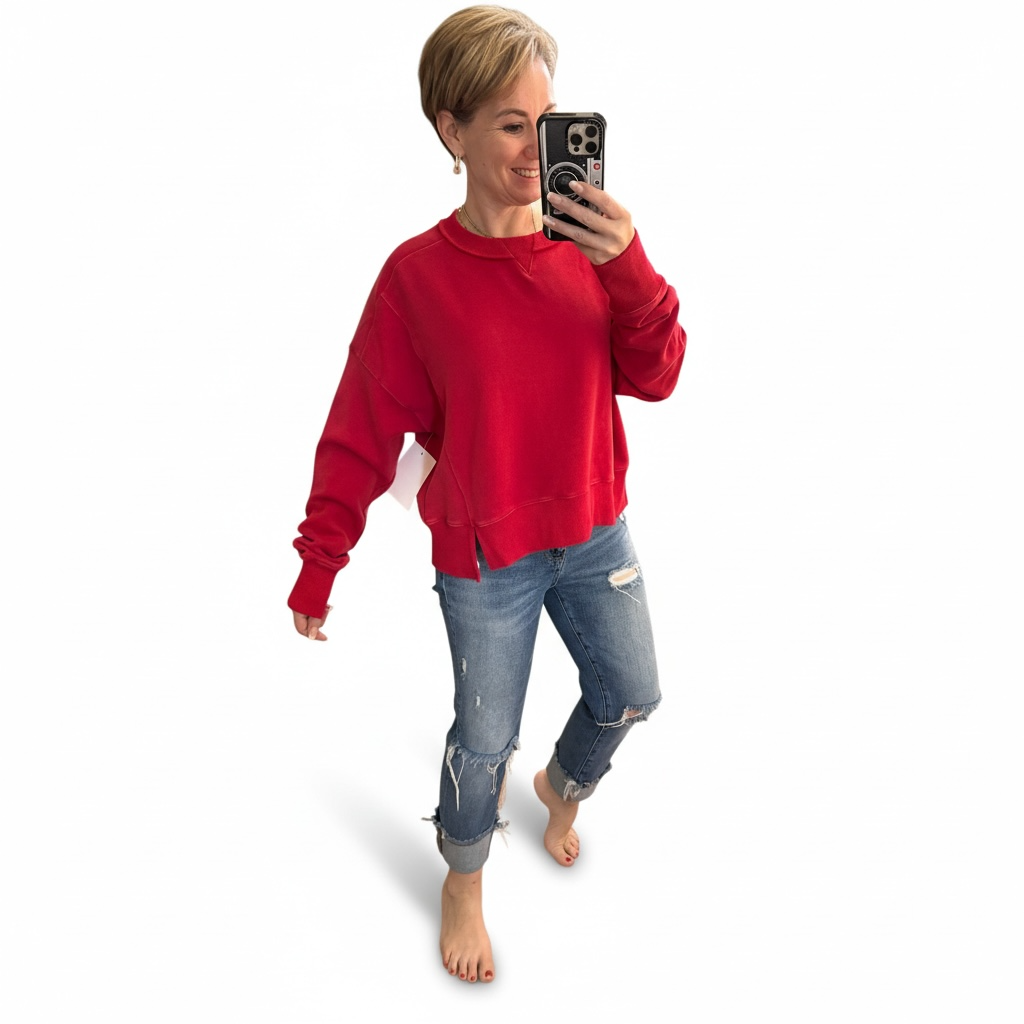 Christmas Snack Custom Pull Over Top