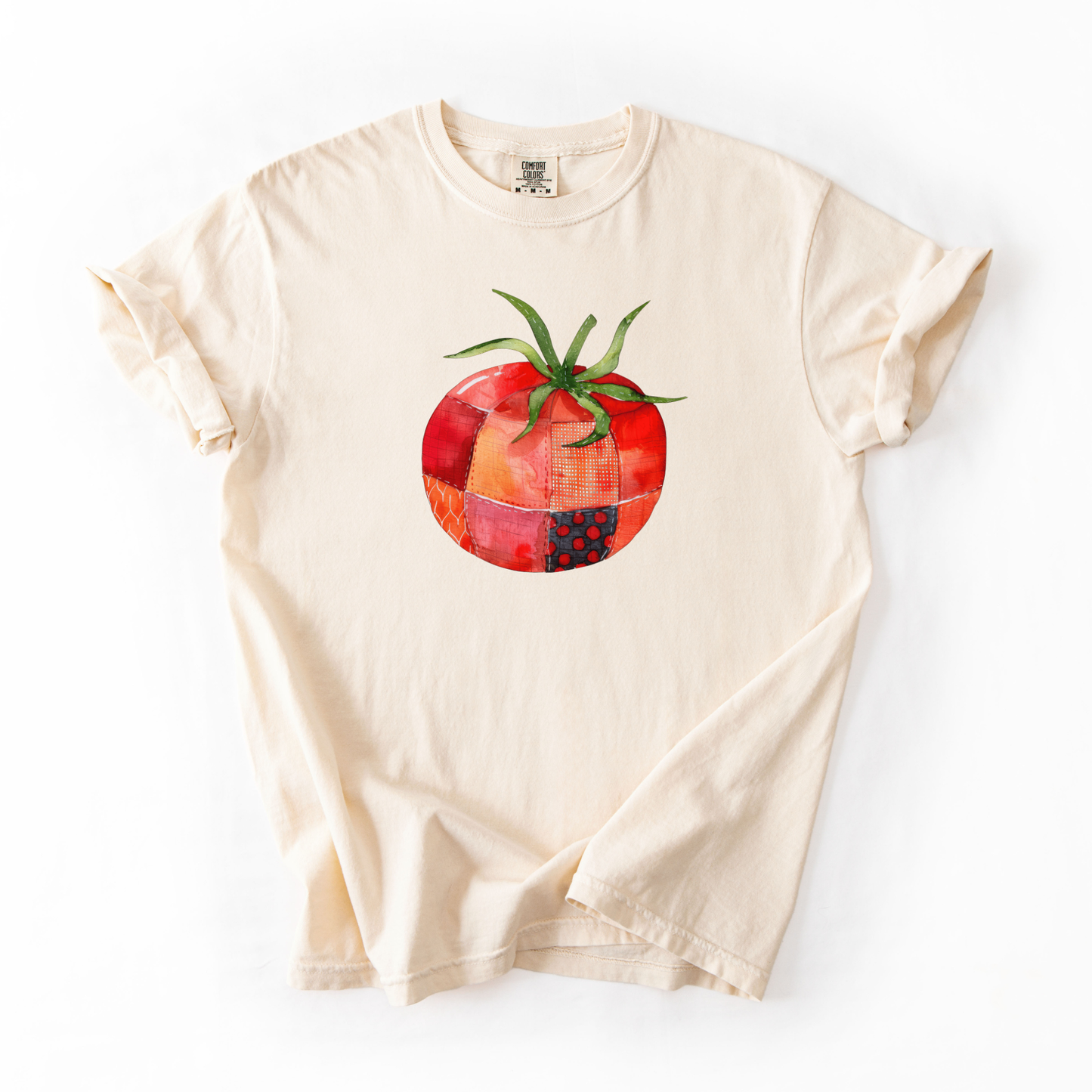 Patchwork Tomato Graphic Tee
