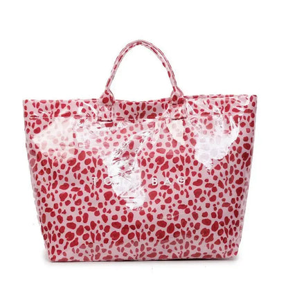 Letter Polka Dot TOTE BAG  PVC Handbag