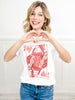 Queen of Hearts Graphic Top