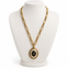 Ivory and Onyx Necklace