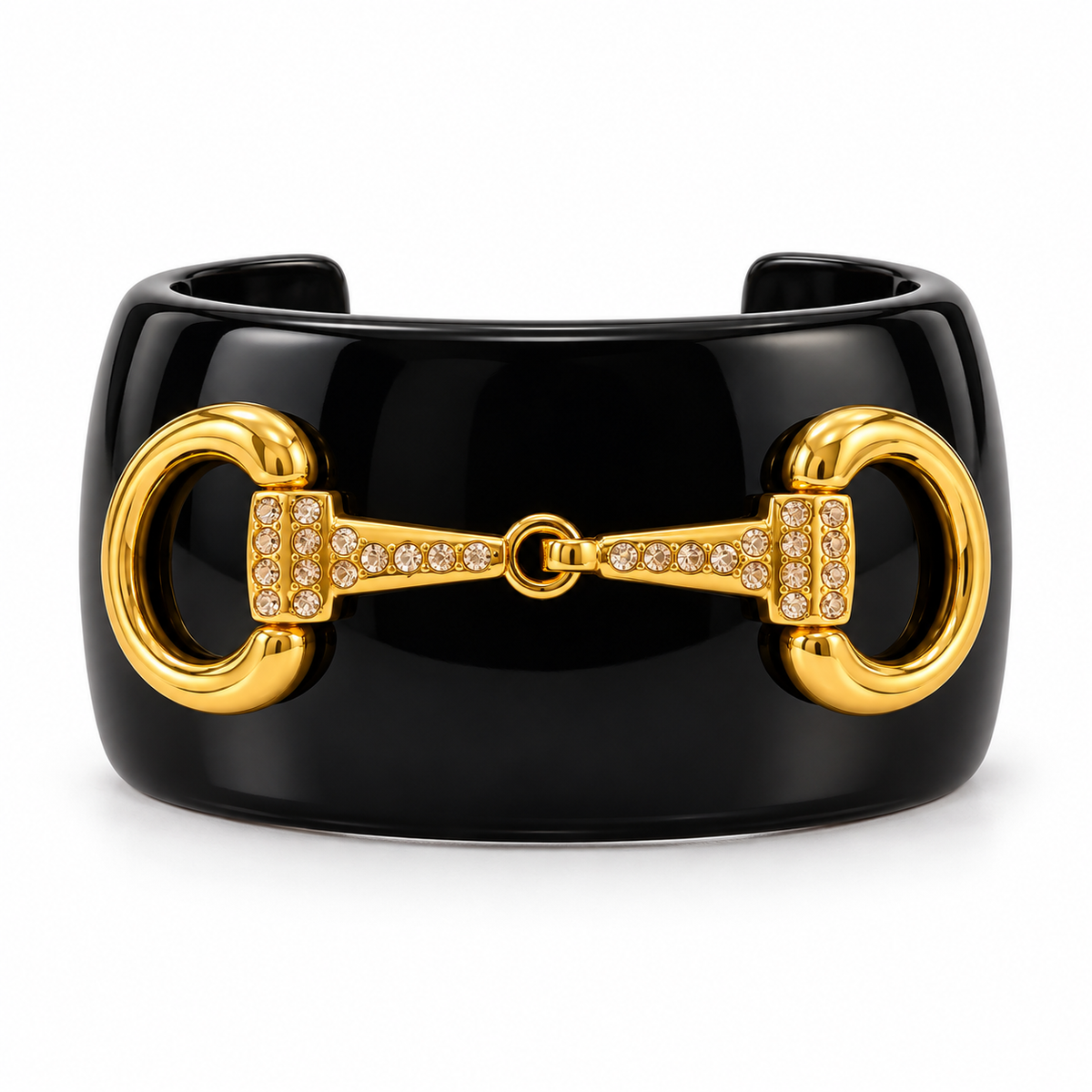 Midnight Equestrian Cuff
