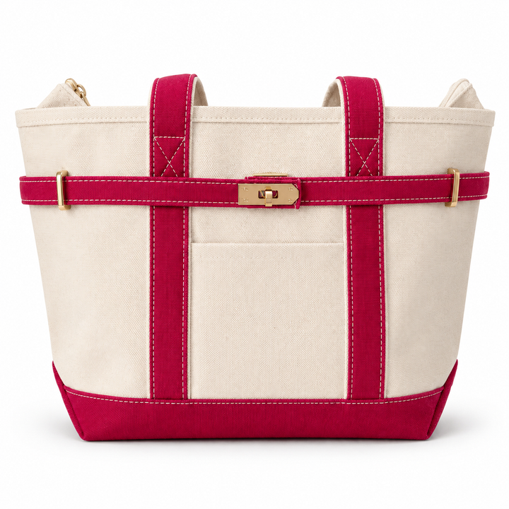 Waterproof Canvas Boat Bag - Red